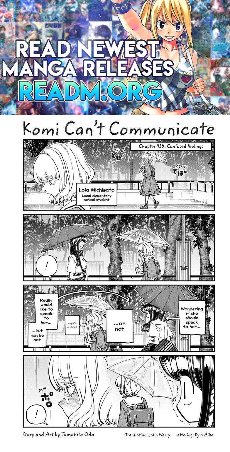 Komi-san wa Komyushou Desu Chapter 428 1